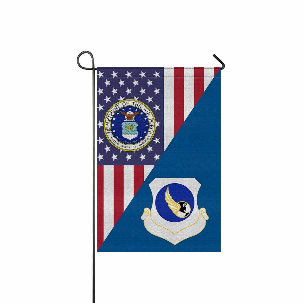 US Air Force 314th Air Division Garden Flag/Yard Flag 12 inches x 18 inches Twin-Side Printing-GDFlag-USAF-AirDivision-Veterans Nation