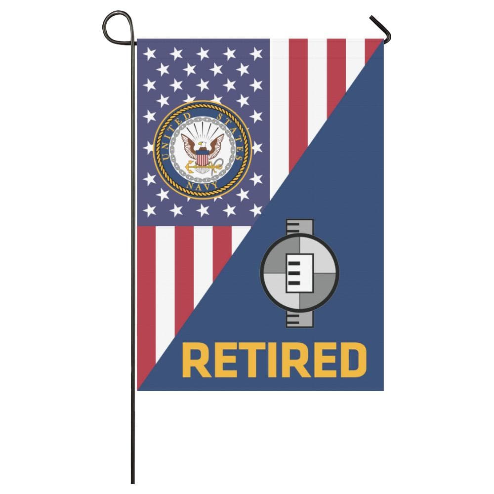 US Navy Engineering Aide Navy EA Retired House Flag 28 inches x 40 inches Twin-Side Printing-HouseFlag-Navy-Rate-Veterans Nation