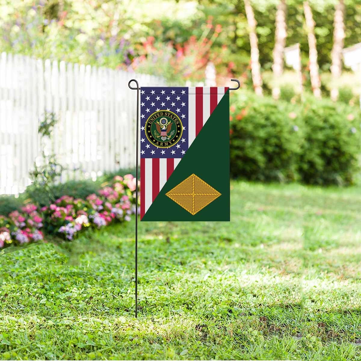 US Army Finance Corps Garden Flag/Yard Flag 12 Inch x 18 Inch Twin-Side Printing-GDFlag-Army-Branch-Veterans Nation