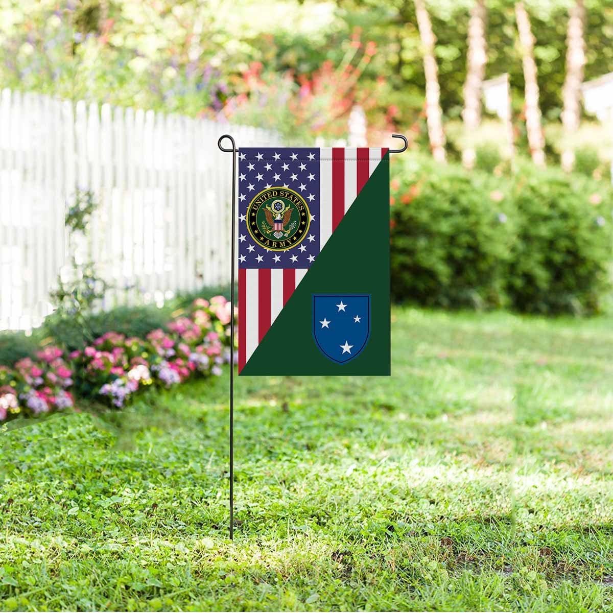 US ARMY 23rd Infantry Division Garden Flag/Yard Flag 12 inches x 18 inches Twin-Side Printing-GDFlag-Army-CSIB-Veterans Nation