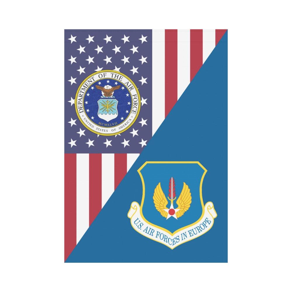 United States Air Forces in Europe House Flag 28 inches x 40 inches Twin-Side Printing-HouseFlag-USAF-Shield-Veterans Nation