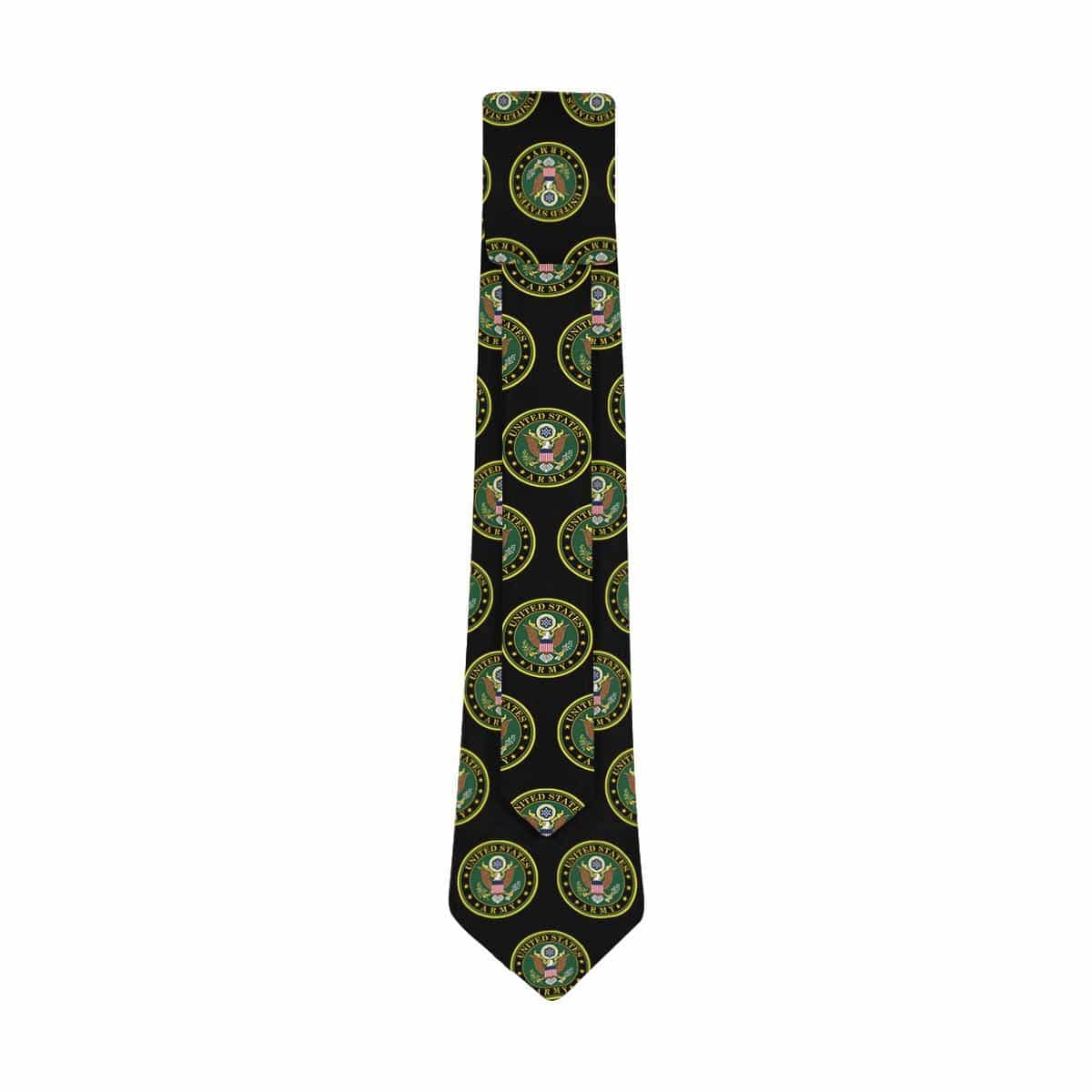 Army Eagle Classic Necktie (Two Sides)-Necktie-Army-Branch-Veterans Nation