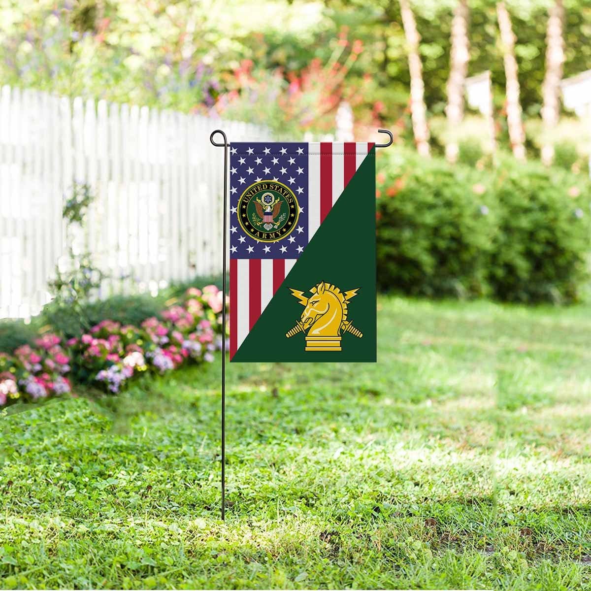 US Army Psychological Ops Garden Flag/Yard Flag 12 Inch x 18 Inch Twin-Side Printing-GDFlag-Army-Branch-Veterans Nation