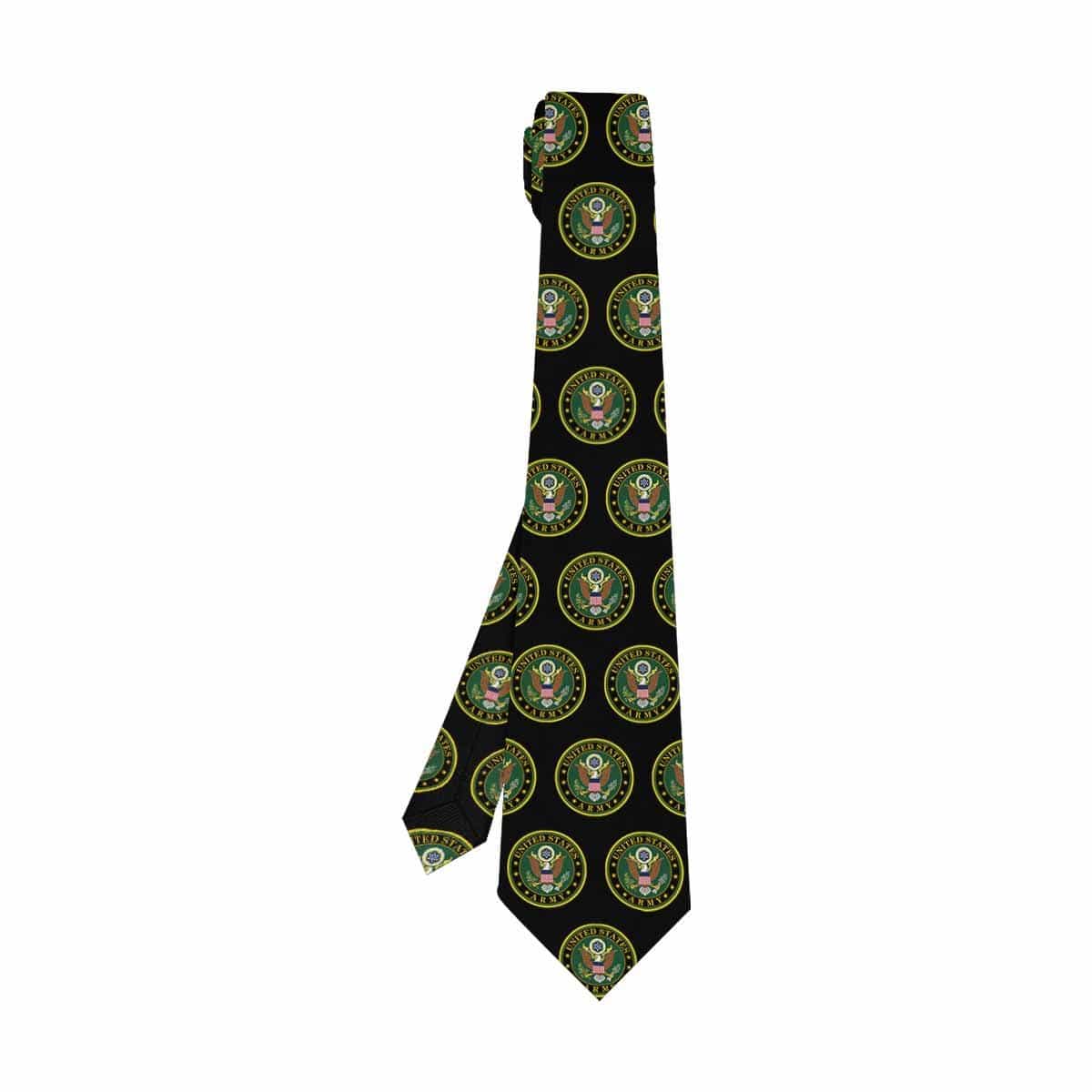 Army Eagle Classic Necktie (Two Sides)-Necktie-Army-Branch-Veterans Nation