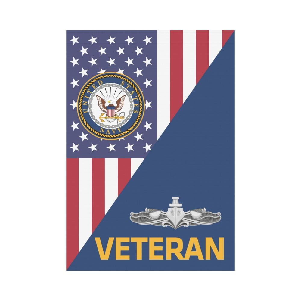 US Navy Surface Warfare Enlisted Badge Veteran House Flag 28 inches x 40 inches Twin-Side Printing-HouseFlag-Navy-Badge-Veterans Nation