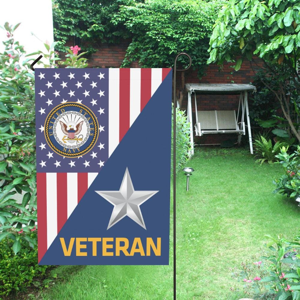US Navy O-7 Rear Admiral Lower Half O7 RDML Veteran House Flag 28 inches x 40 inches Twin-Side Printing-HouseFlag-Navy-Officer-Veterans Nation