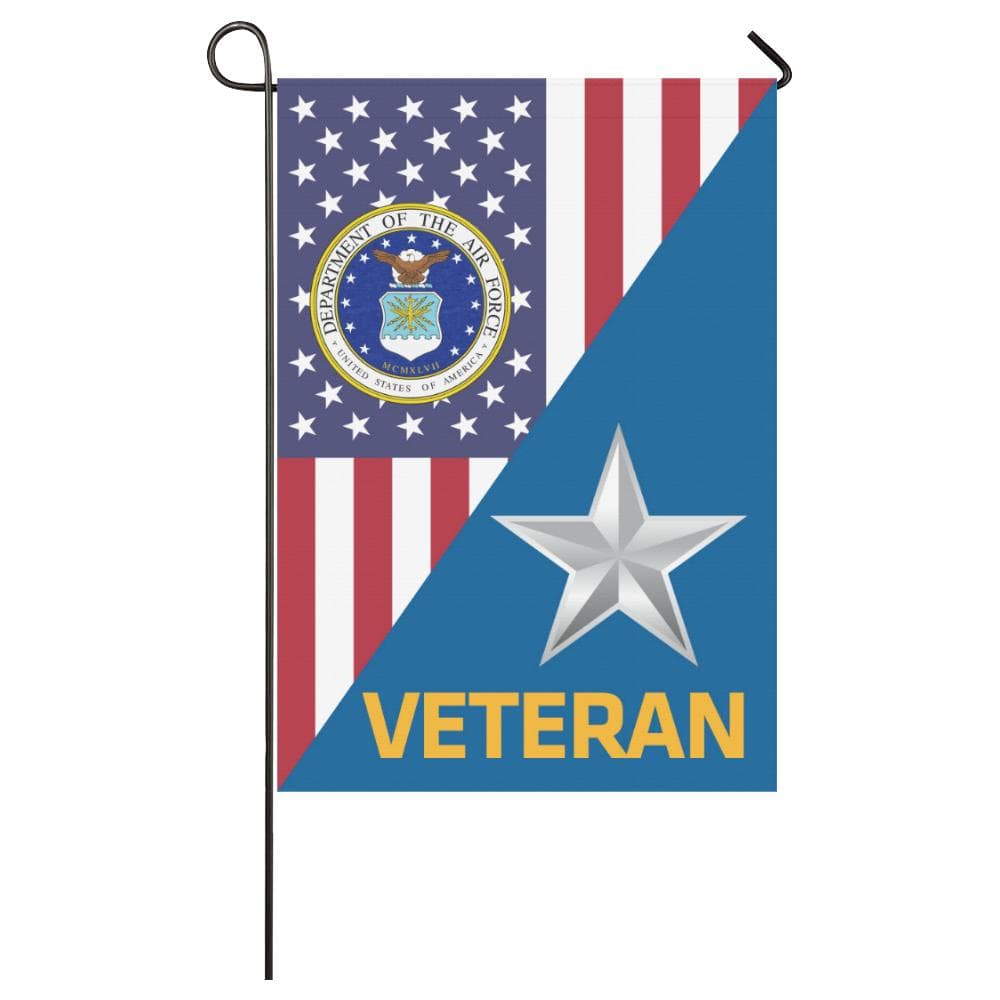 US Air Force O-7 Brigadier General Brig O7 Veteren House Flag 28 inches x 40 inches Twin-Side Printing-HouseFlag-USAF-Ranks-Veterans Nation