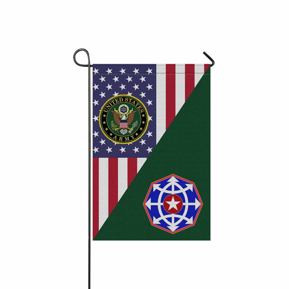 US ARMY CSIB CRIMINAL INVESTIGATION COMMAND Garden Flag/Yard Flag 12 inches x 18 inches Twin-Side Printing-GDFlag-Army-CSIB-Veterans Nation