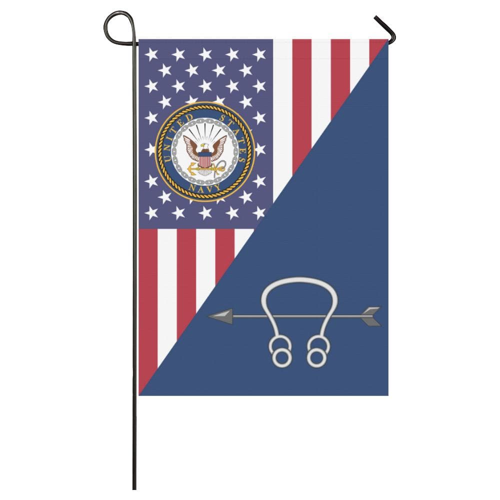 US Navy Sonar Technician Navy ST House Flag 28 inches x 40 inches Twin-Side Printing-HouseFlag-Navy-Rate-Veterans Nation