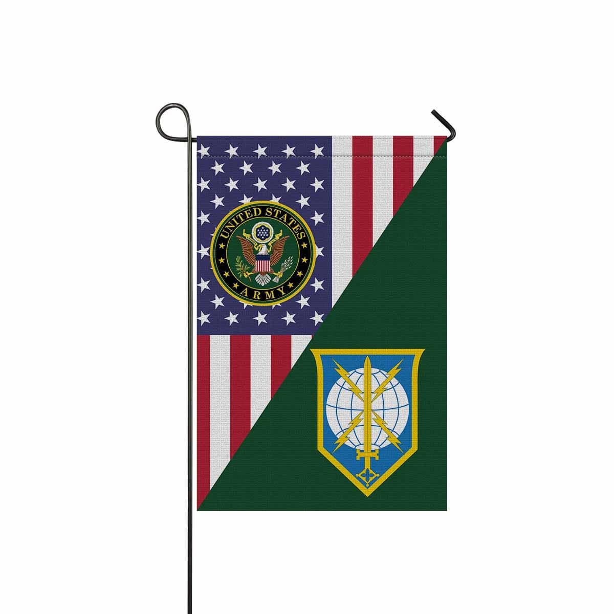 US ARMY CSIB MILITARY INTELLIGENCE READINESS COMMAND Garden Flag/Yard Flag 12 inches x 18 inches Twin-Side Printing-GDFlag-Army-CSIB-Veterans Nation