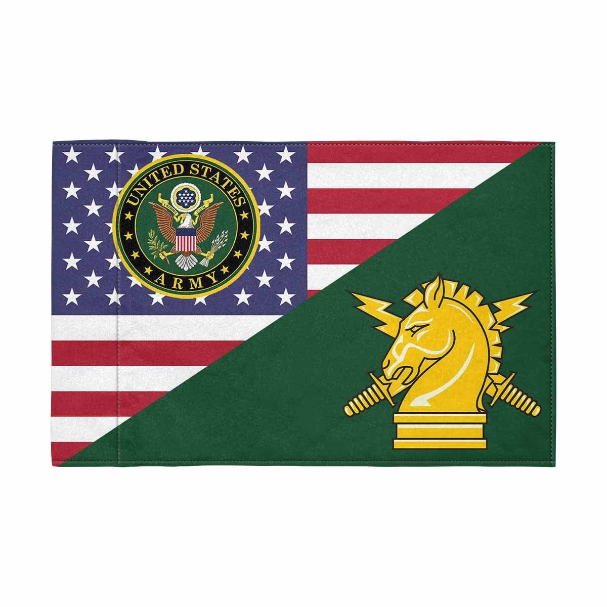 US Army Psychological Ops Motorcycle Flag 9" x 6" Twin-Side Printing D01-Garden Flag-Veterans Nation