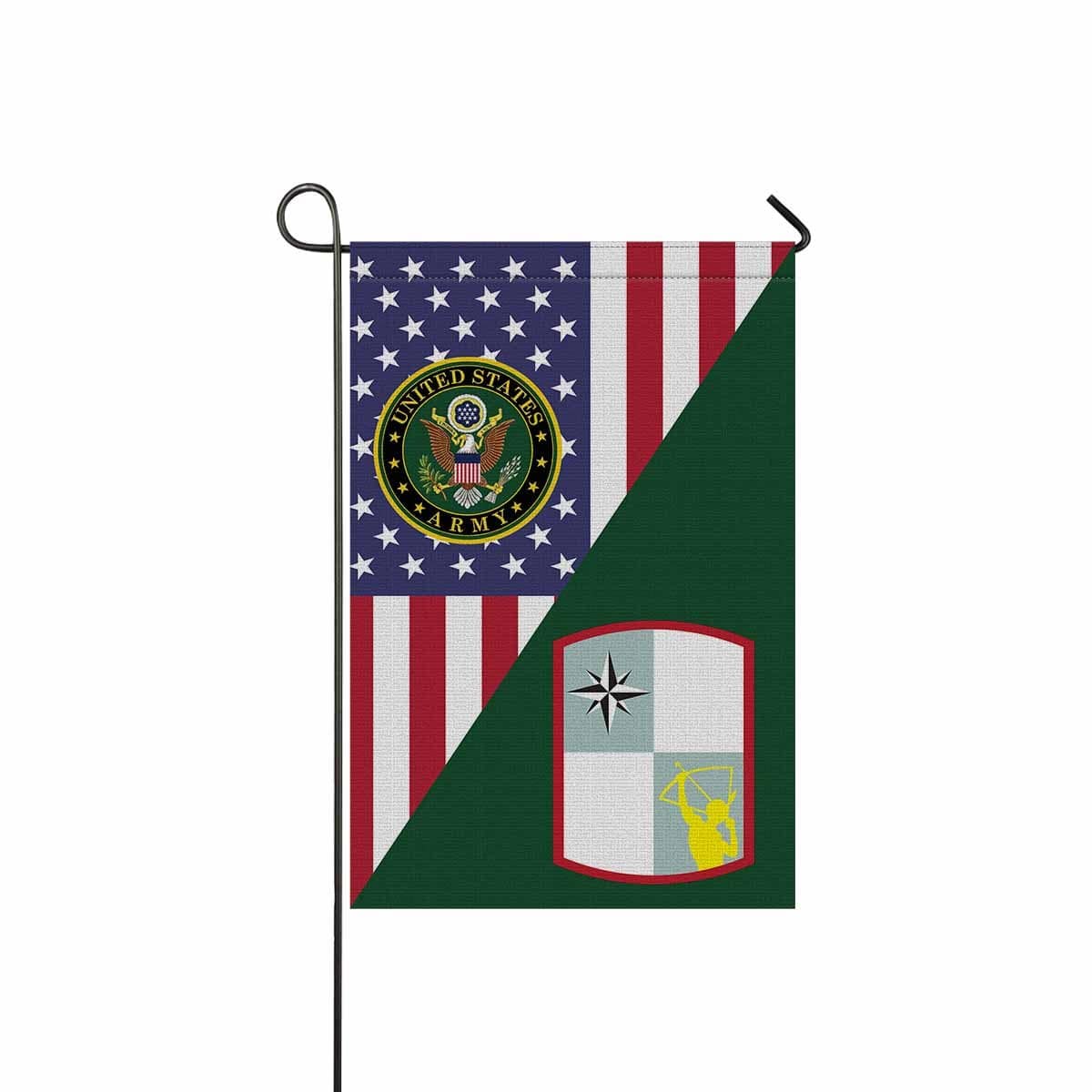 US ARMY 287 SUSTAINMENT BRIGADE Garden Flag/Yard Flag 12 inches x 18 inches Twin-Side Printing-GDFlag-Army-CSIB-Veterans Nation