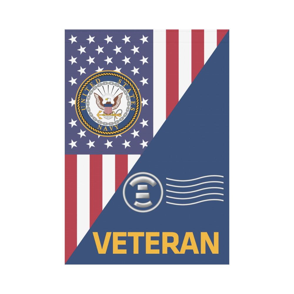 US Navy Postal Clerk Navy PC Veteran House Flag 28 inches x 40 inches Twin-Side Printing-HouseFlag-Navy-Rate-Veterans Nation