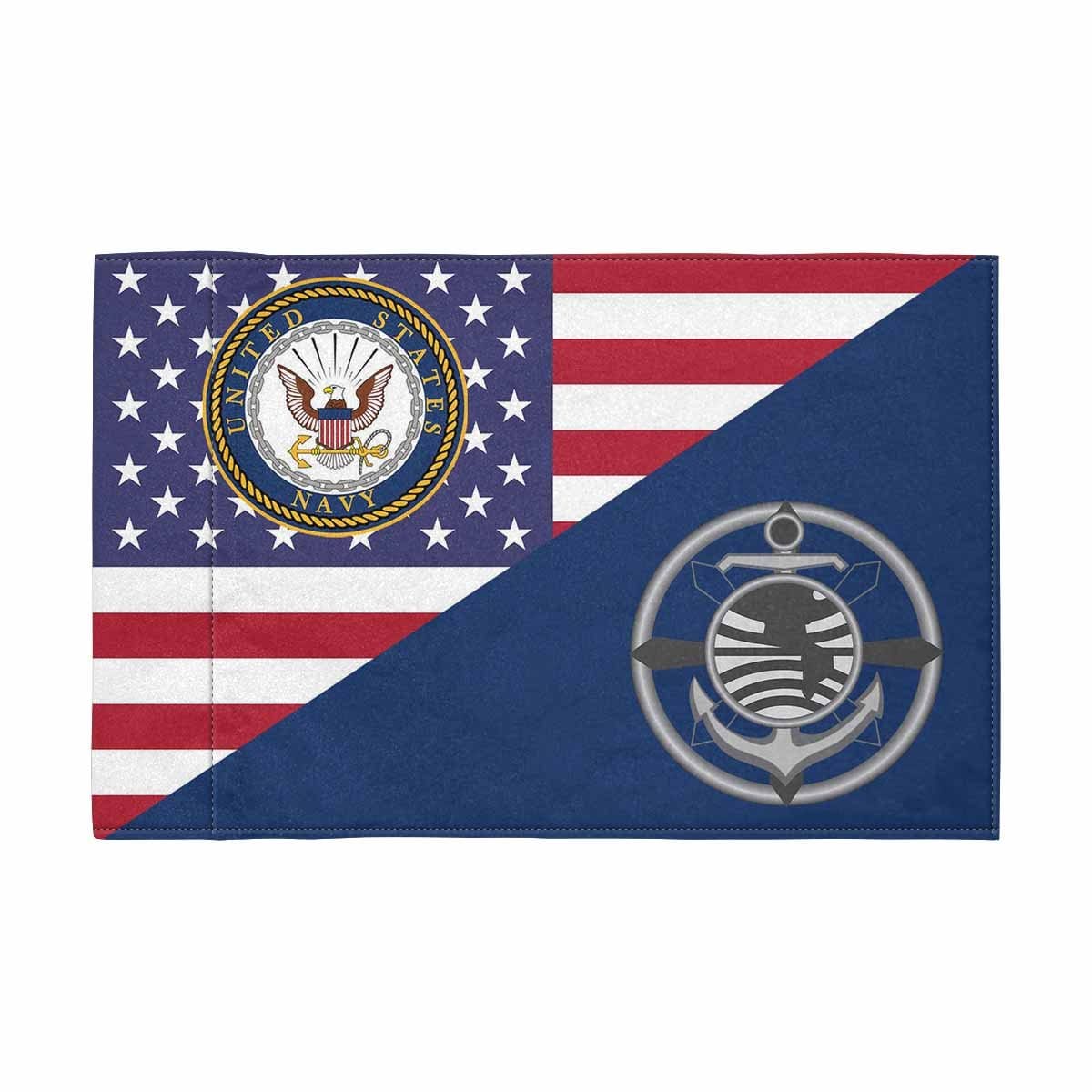 US Navy Religious Program Specialist Navy RP Motorcycle Flag 9" x 6" Twin-Side Printing D01-MotorcycleFlag-Navy-Veterans Nation