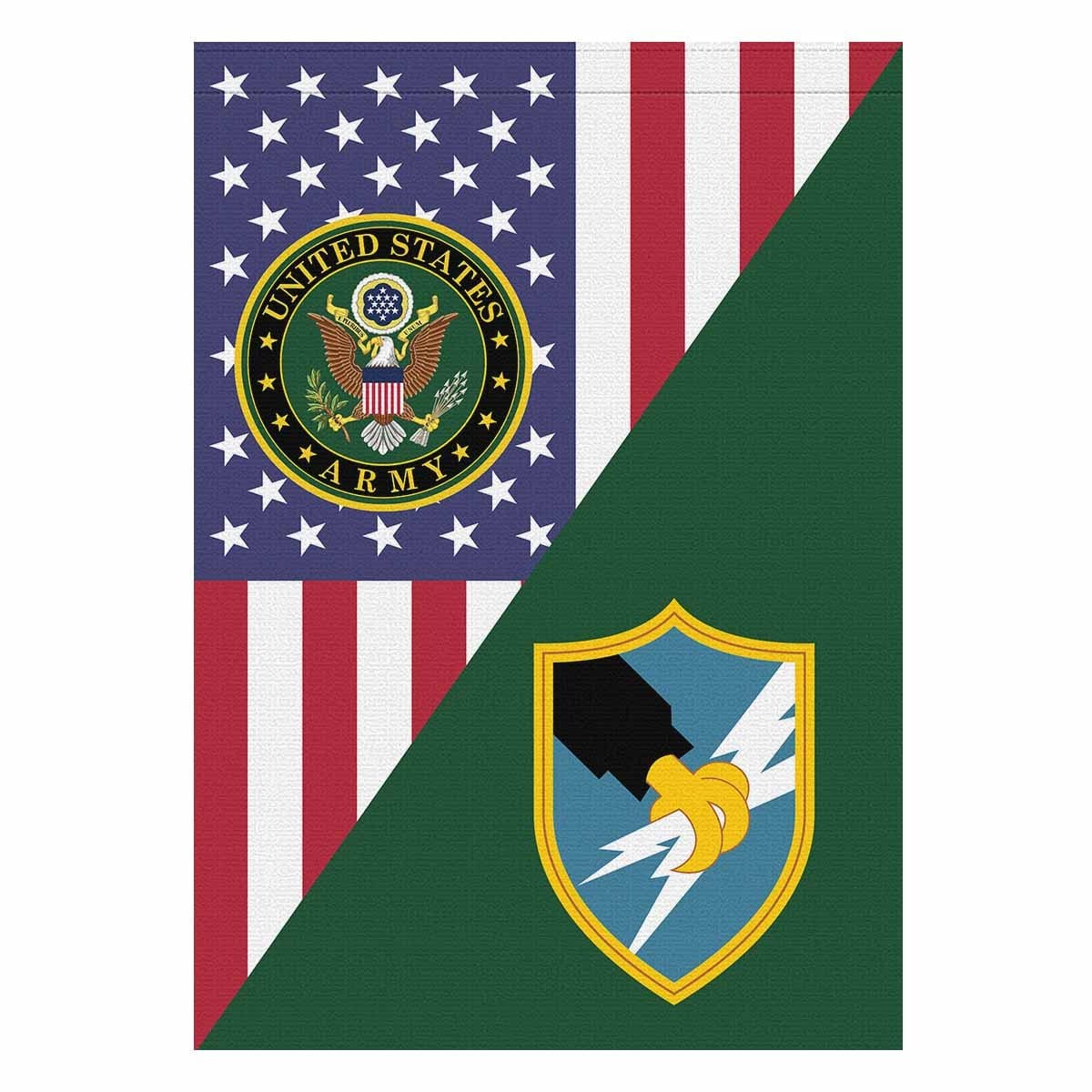 US Army Security Agency House Flag 28 Inch x 40 Inch Twin-Side Printing-HouseFlag-Army-Branch-Veterans Nation