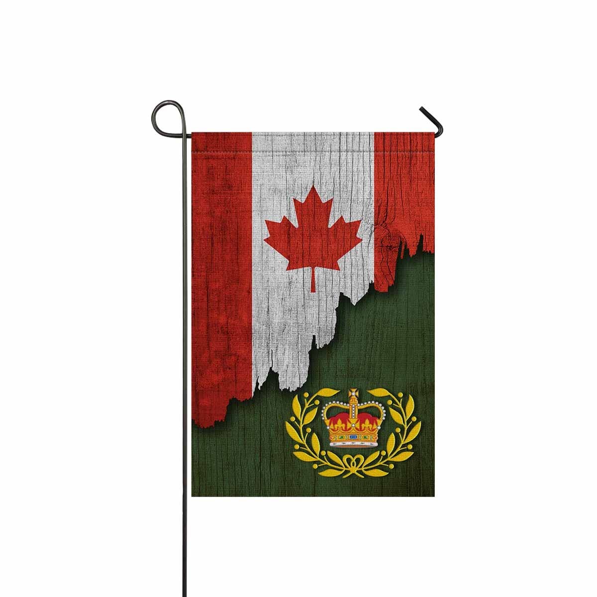 Canadian Army Master Warrant Officer (MWO) Garden Flag 12Inch x 18Inch Twin-Side Printing-Garden Flag-Veterans Nation