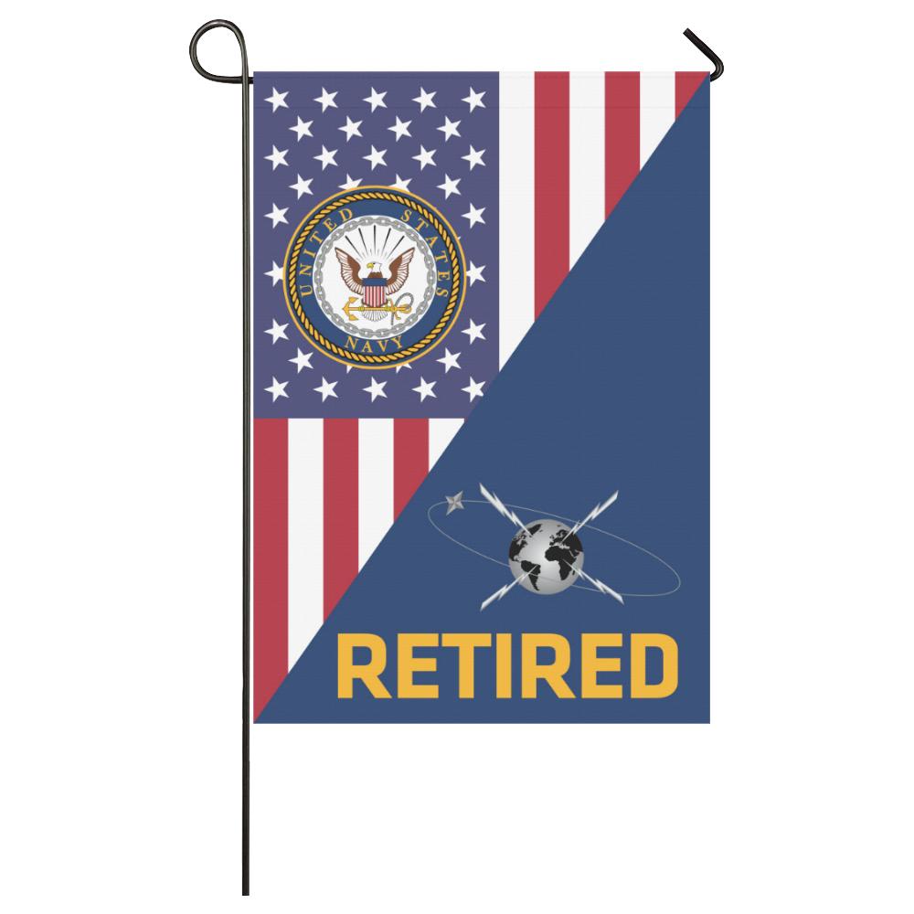 US Navy Mass Communications Specialist Navy MC Retired House Flag 28 inches x 40 inches Twin-Side Printing-HouseFlag-Navy-Rate-Veterans Nation