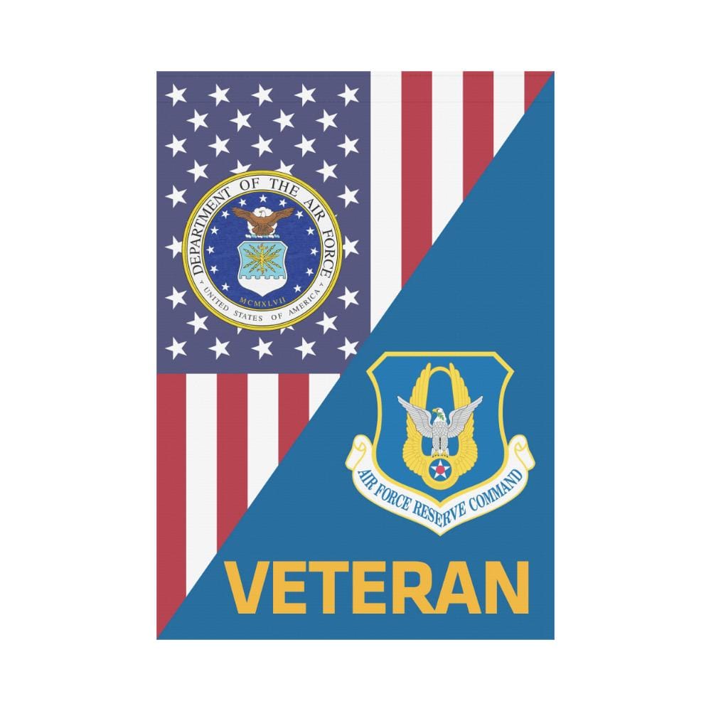 US Air Force Reserve Command Veteran House Flag 28 inches x 40 inches Twin-Side Printing-HouseFlag-USAF-Shield-Veterans Nation