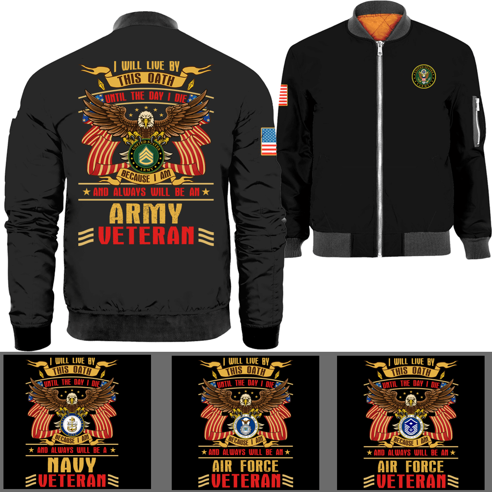 Us air force veteran jacket best sale