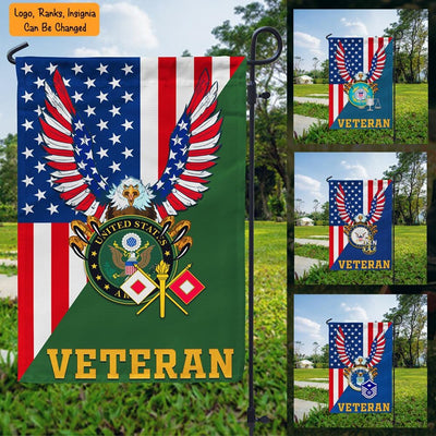 Military Garden Flags - Flags for Military Veterans