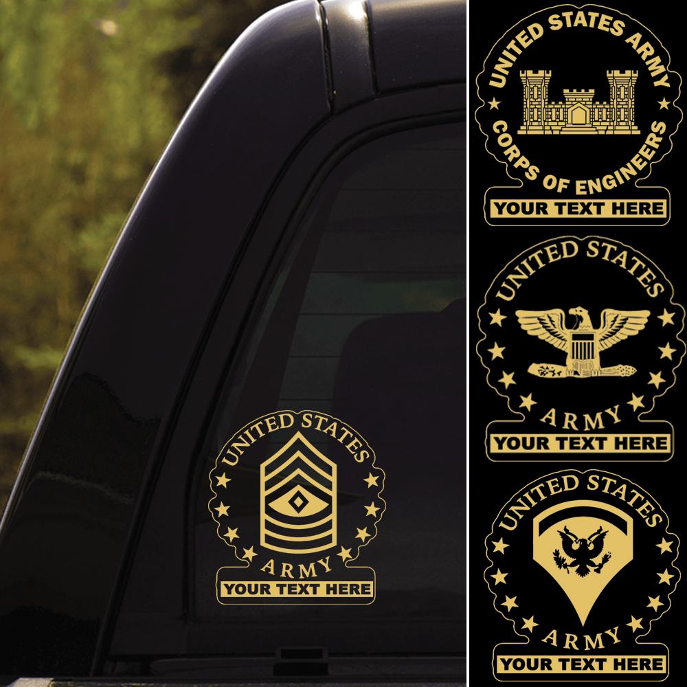 US Army Decals - Army Decals & Stickers for Cars and Home