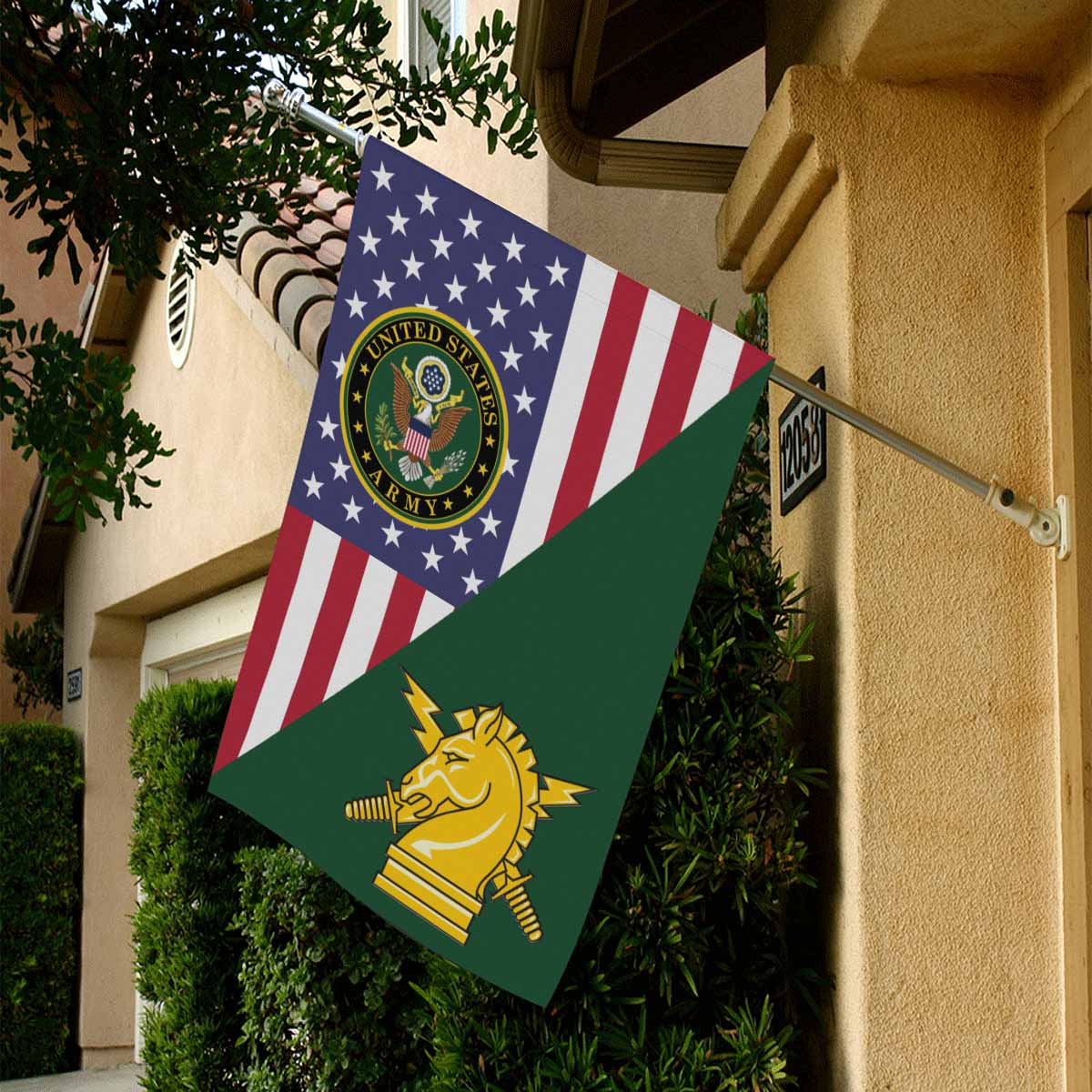 US Army Psychological Ops House Flag 28 Inch x 40 Inch Twin-Side Printing-HouseFlag-Army-Branch-Veterans Nation