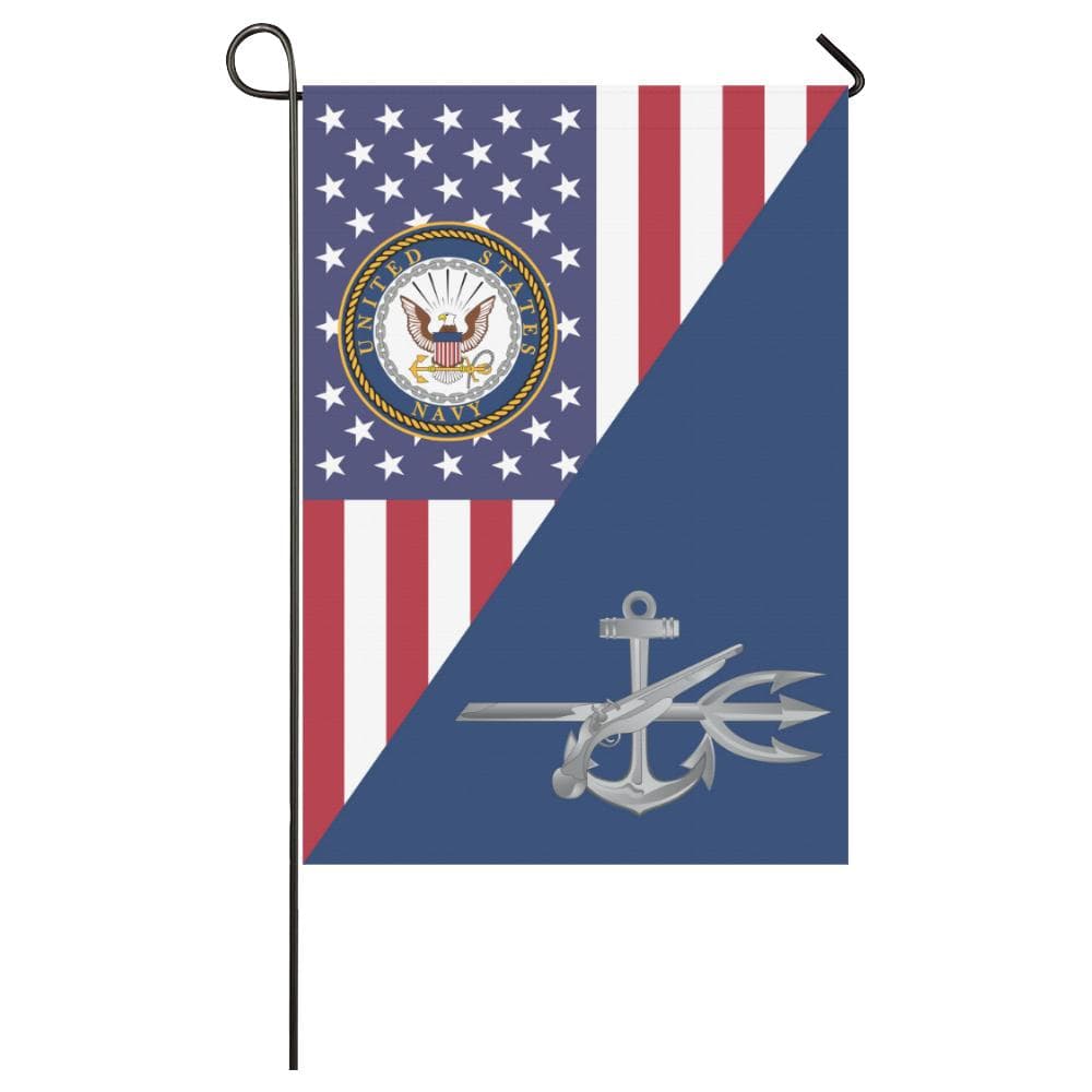 US Navy Special Warfare Operator Navy SO House Flag 28 inches x 40 inches Twin-Side Printing-HouseFlag-Navy-Rate-Veterans Nation