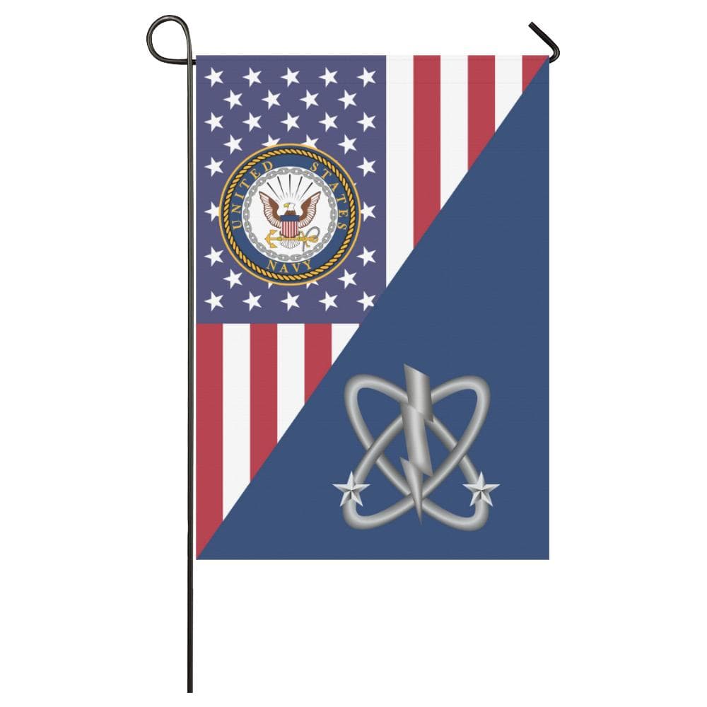 US Navy Electronics Warfare Technician Navy EW House Flag 28 inches x 40 inches Twin-Side Printing-HouseFlag-Navy-Rate-Veterans Nation