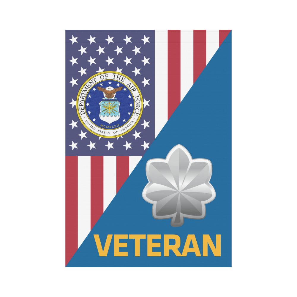 US Air Force O-5 Lieutenant Colonel Lt Co O5 Veteran House Flag 28 inches x 40 inches Twin-Side Printing-HouseFlag-USAF-Ranks-Veterans Nation