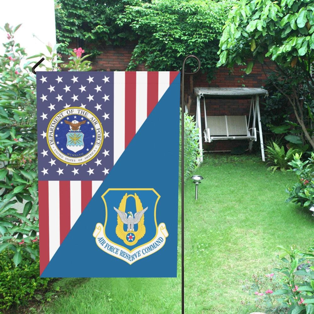 US Air Force Reserve Command House Flag 28 inches x 40 inches Twin-Side Printing-HouseFlag-USAF-Shield-Veterans Nation