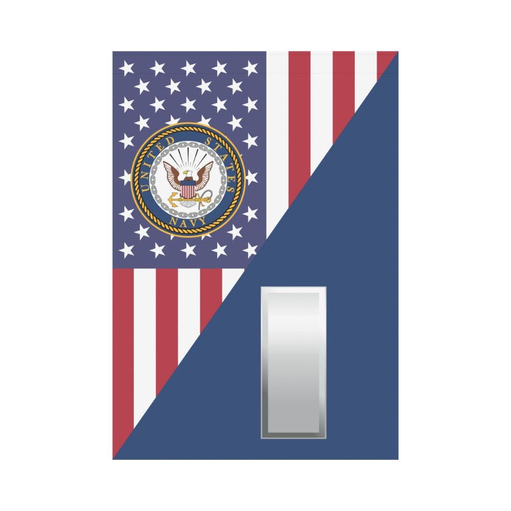 US Navy O-2 Lieutenant Junior Grade O2 LTJG Junior House Flag 28 inches x 40 inches Twin-Side Printing-HouseFlag-Navy-Officer-Veterans Nation