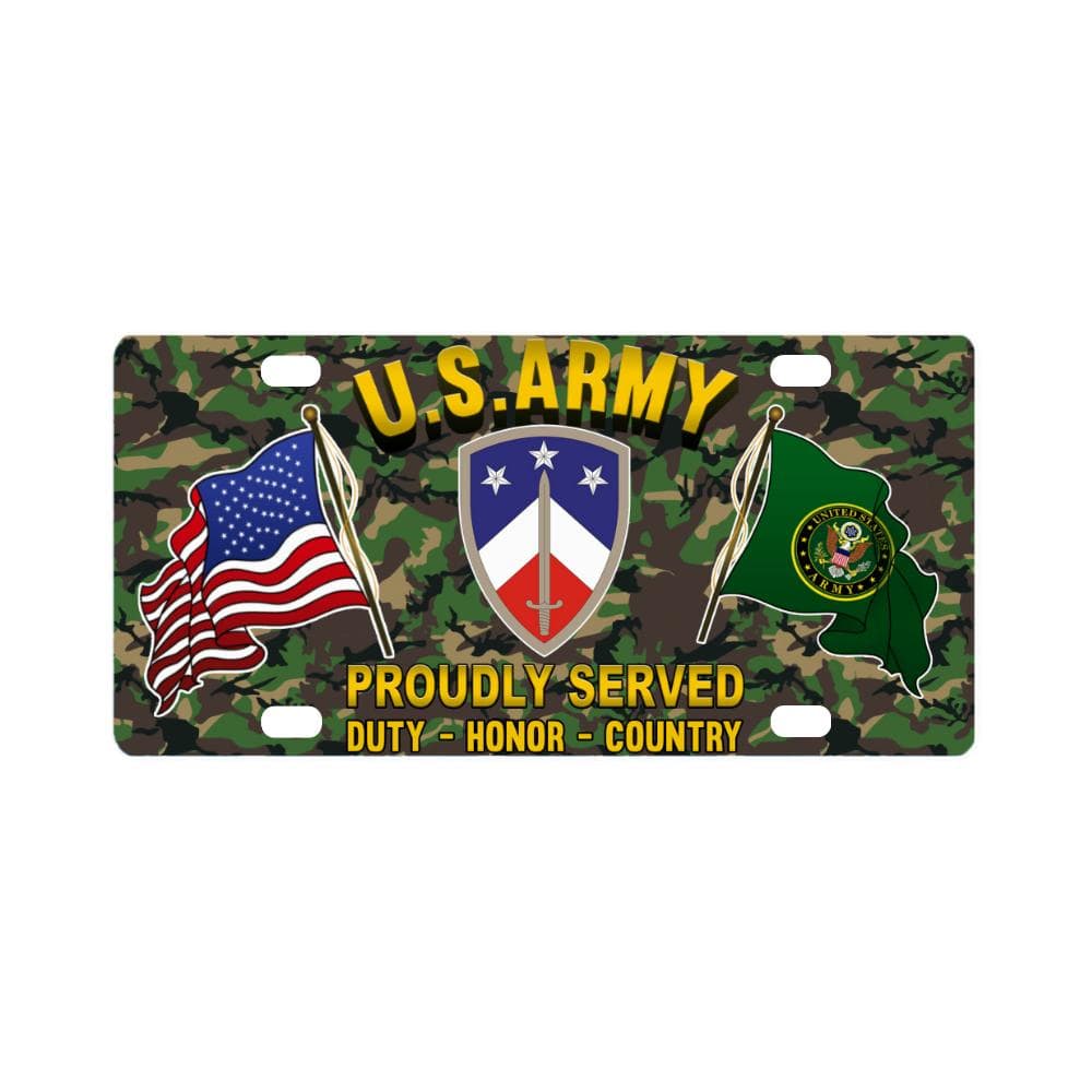 US ARMY 230 SUSTAINMENT BRIGADE- Classic License Plate-LicensePlate-Army-CSIB-Veterans Nation