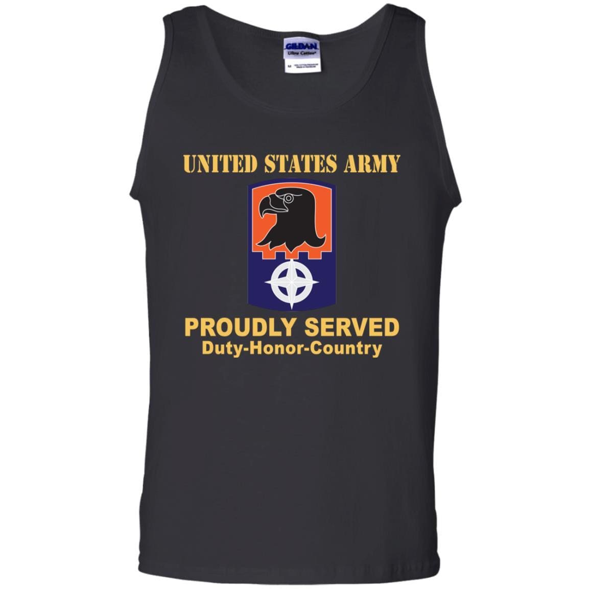 US ARMY 244TH AVIATION BRIGADE- Proudly Served T-Shirt On Front For Men-TShirt-Army-Veterans Nation