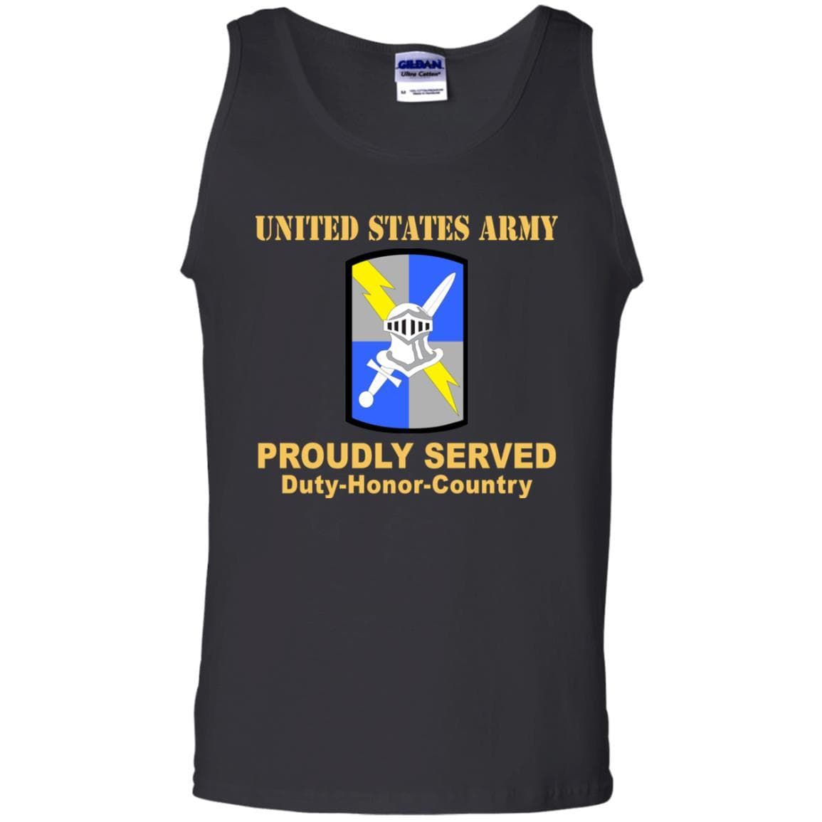 US ARMY 513 MILITARY INTELLIGENCE BRIGADE- Proudly Served T-Shirt On Front For Men-TShirt-Army-Veterans Nation