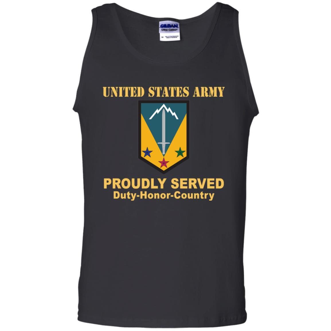 US ARMY 3RD MANEUVER ENHANCEMENT BRIGADE- Proudly Served T-Shirt On Front For Men-TShirt-Army-Veterans Nation