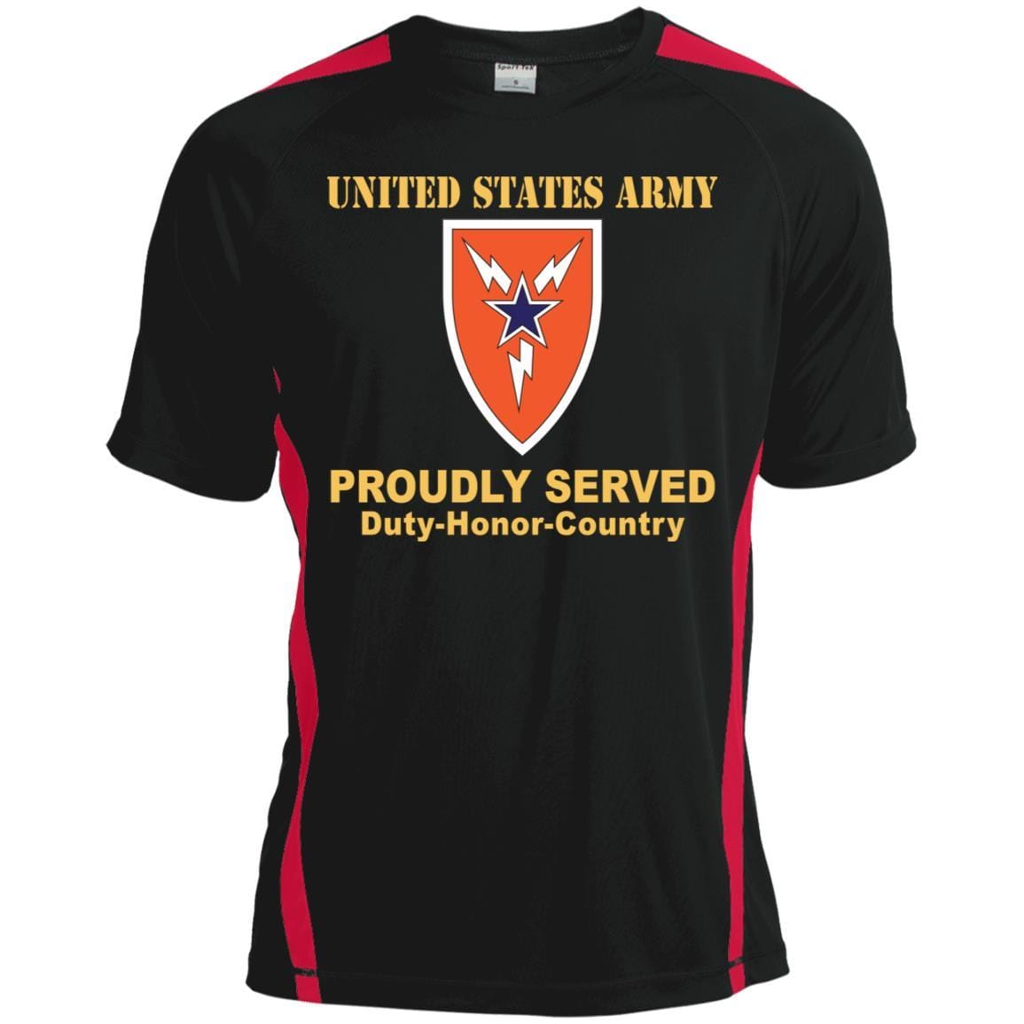 US ARMY 3RD SIGNAL BRIGADE- Proudly Served T-Shirt On Front For Men-TShirt-Army-Veterans Nation