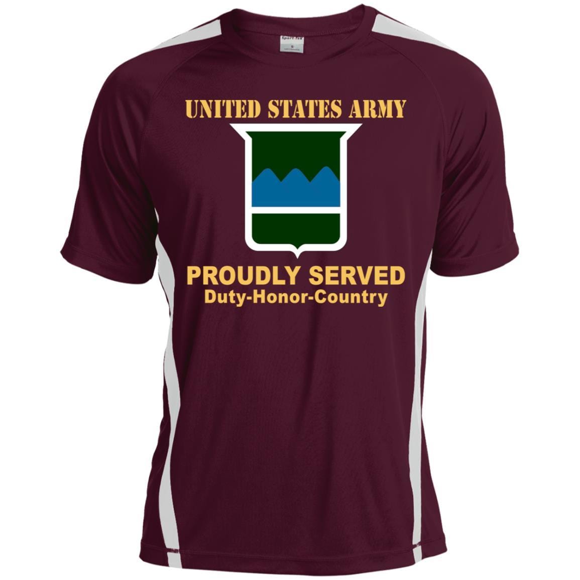 US ARMY 80TH TRAINING COMMAND - Proudly Served T-Shirt On Front For Men-TShirt-Army-Veterans Nation