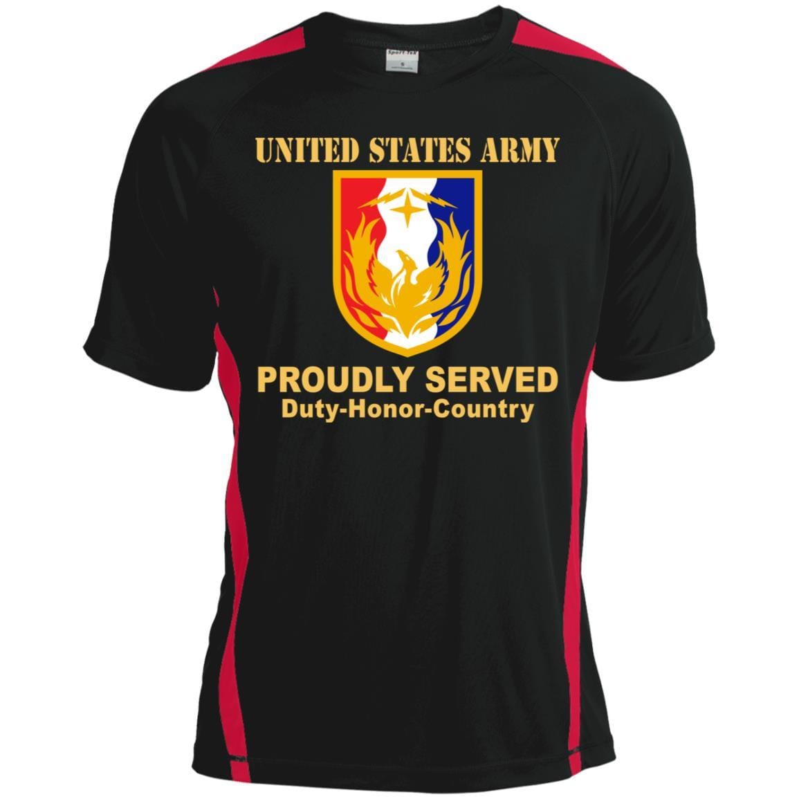 US ARMY 36TH SUSTAINMENT BRIGADE - Proudly Served T-Shirt On Front For Men-TShirt-Army-Veterans Nation