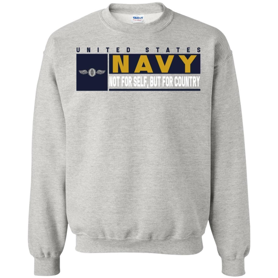 Navy Aviation Electricians Mate Navy AE- Not for self Long Sleeve - Pullover Hoodie-TShirt-Navy-Veterans Nation