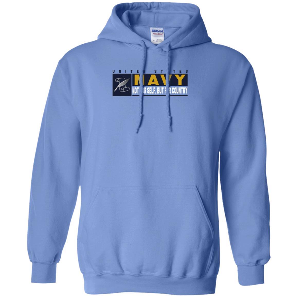 Navy Journalist Navy JO- Not for self Long Sleeve - Pullover Hoodie-TShirt-Navy-Veterans Nation