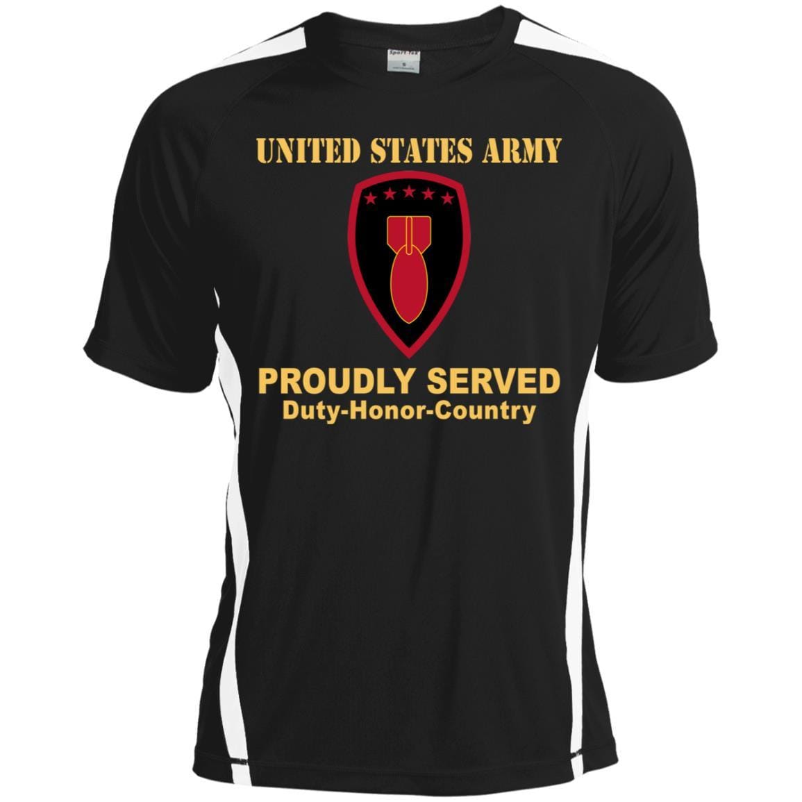 US ARMY 71ST ORDANCE GROUP (EOD) - Proudly Served T-Shirt On Front For Men-TShirt-Army-Veterans Nation