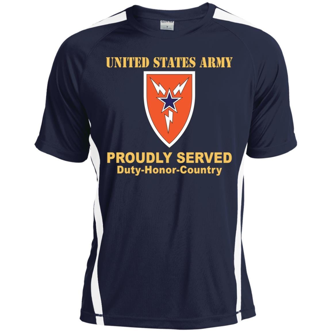 US ARMY 3RD SIGNAL BRIGADE- Proudly Served T-Shirt On Front For Men-TShirt-Army-Veterans Nation