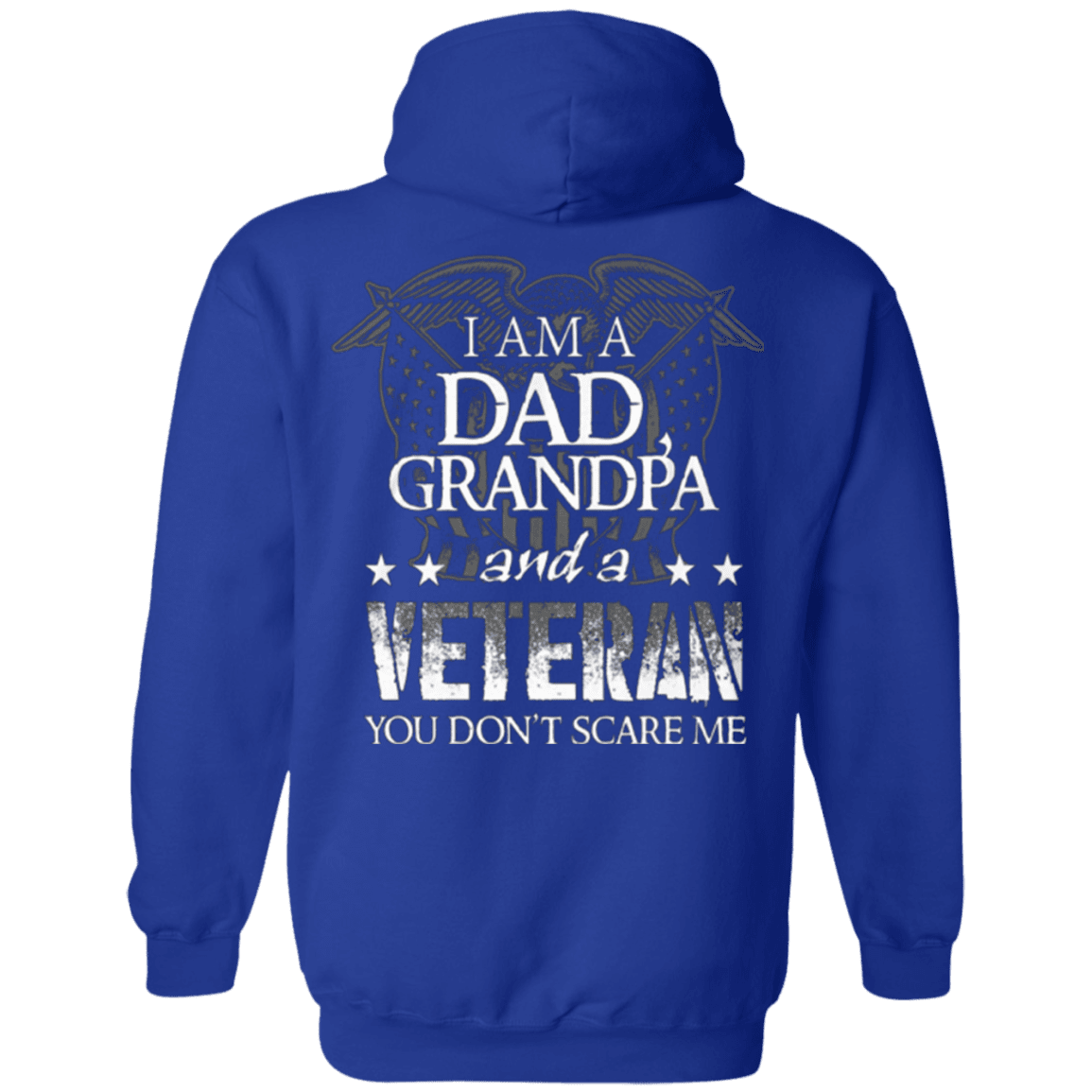I am Dad Grandpa And A Veteran Hoodie-Sweatshirts-General-Veterans Nation