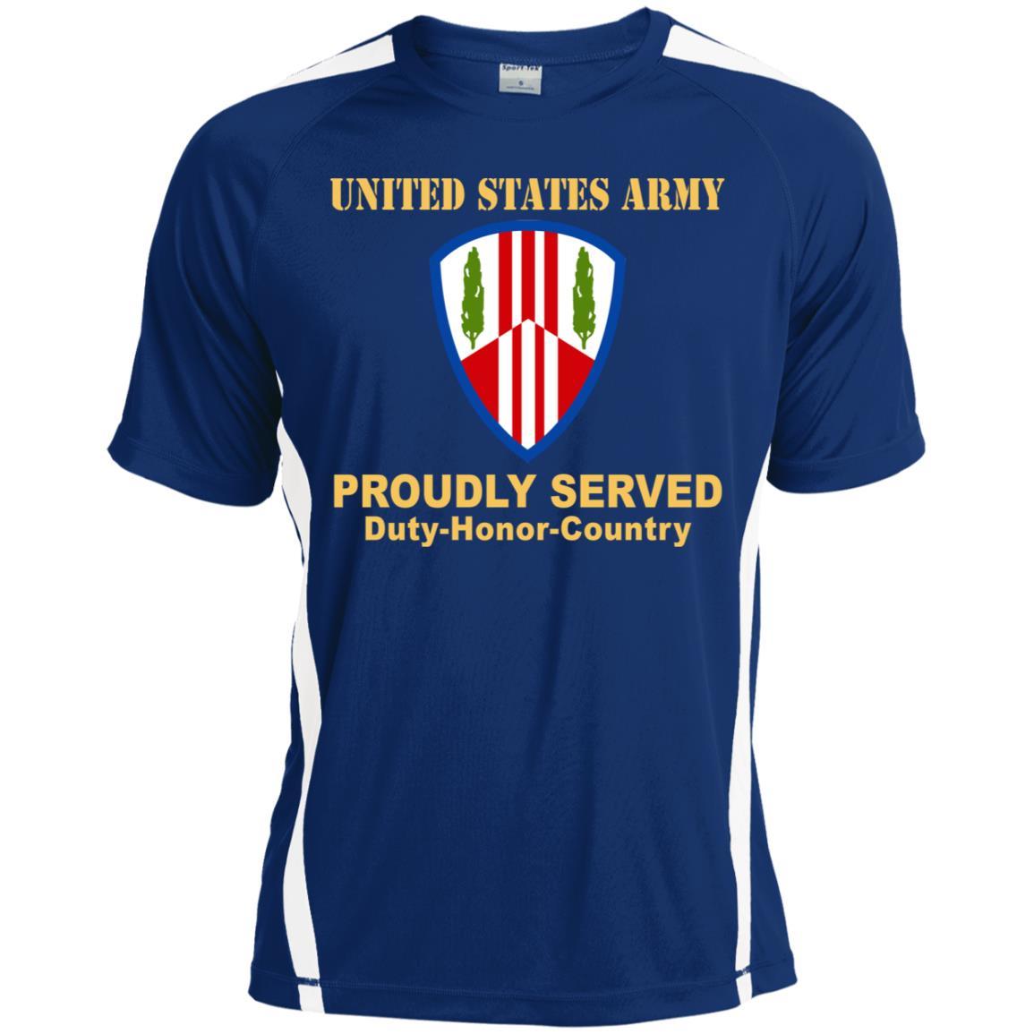 US ARMY 369TH SUSTAINMENT BRIGADE - Proudly Served T-Shirt On Front For Men-TShirt-Army-Veterans Nation