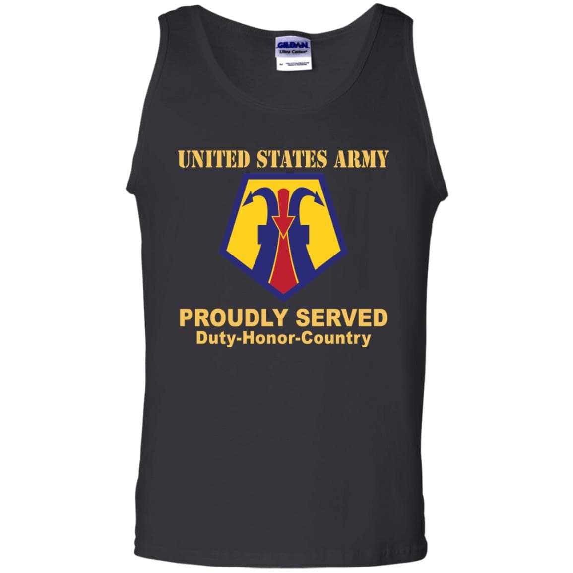 US ARMY 7TH CIVIL SUPPORT COMMAND- Proudly Served T-Shirt On Front For Men-TShirt-Army-Veterans Nation