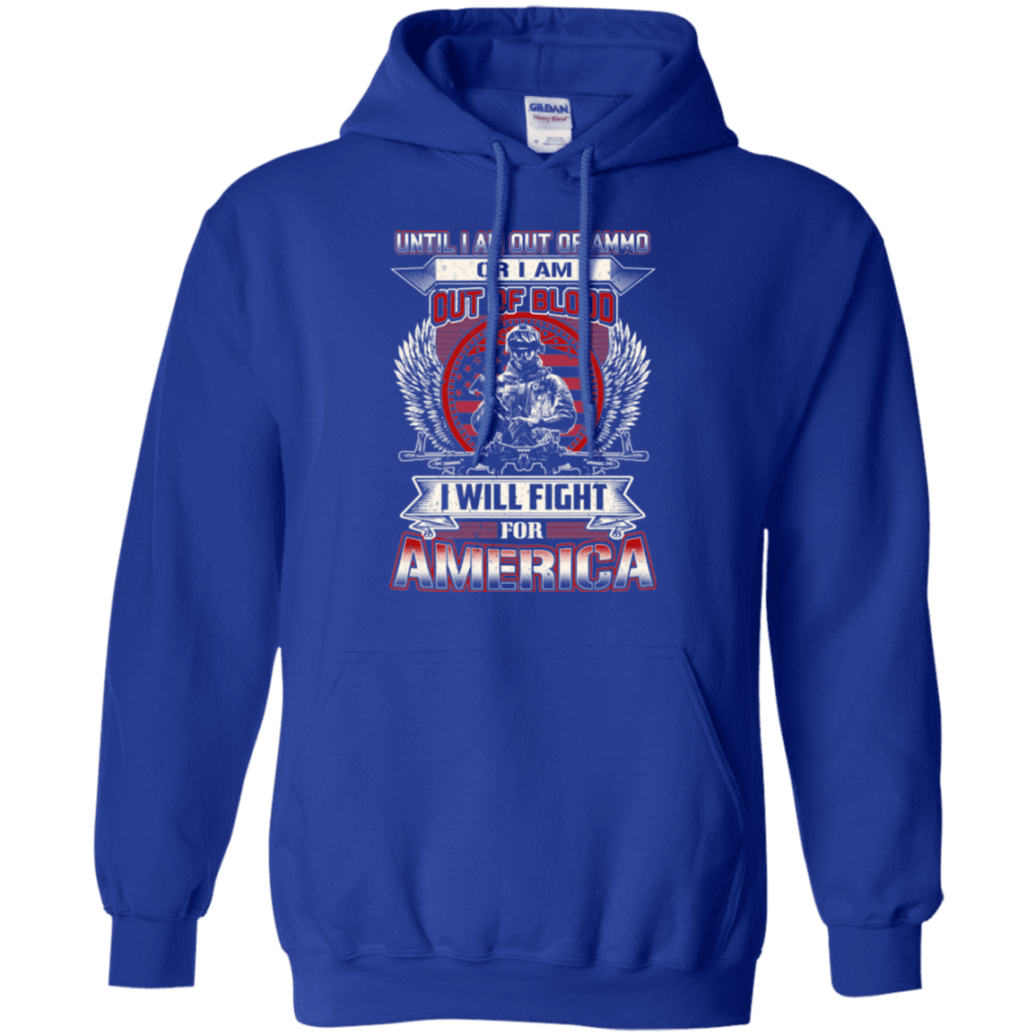 Military T-Shirt "I WILL FIRE FOR AMERICA"-TShirt-General-Veterans Nation