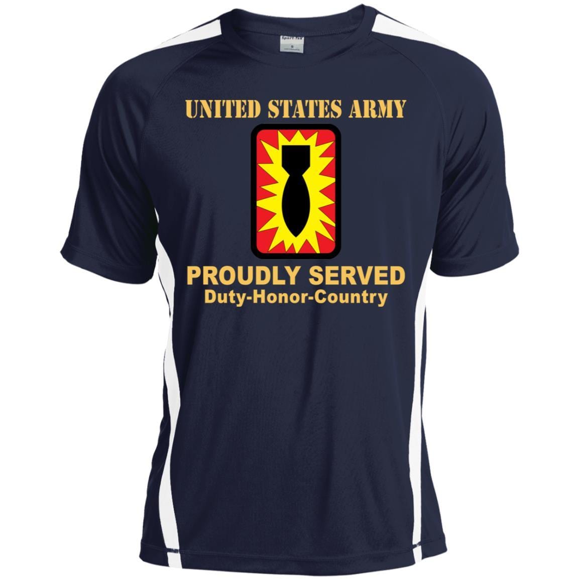 US ARMY 52ND ORDNANCE GROUP - Proudly Served T-Shirt On Front For Men-TShirt-Army-Veterans Nation