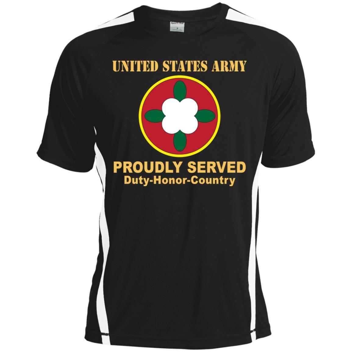 US ARMY 184TH SUSTAINMENT COMMAND- Proudly Served T-Shirt On Front For Men-TShirt-Army-Veterans Nation