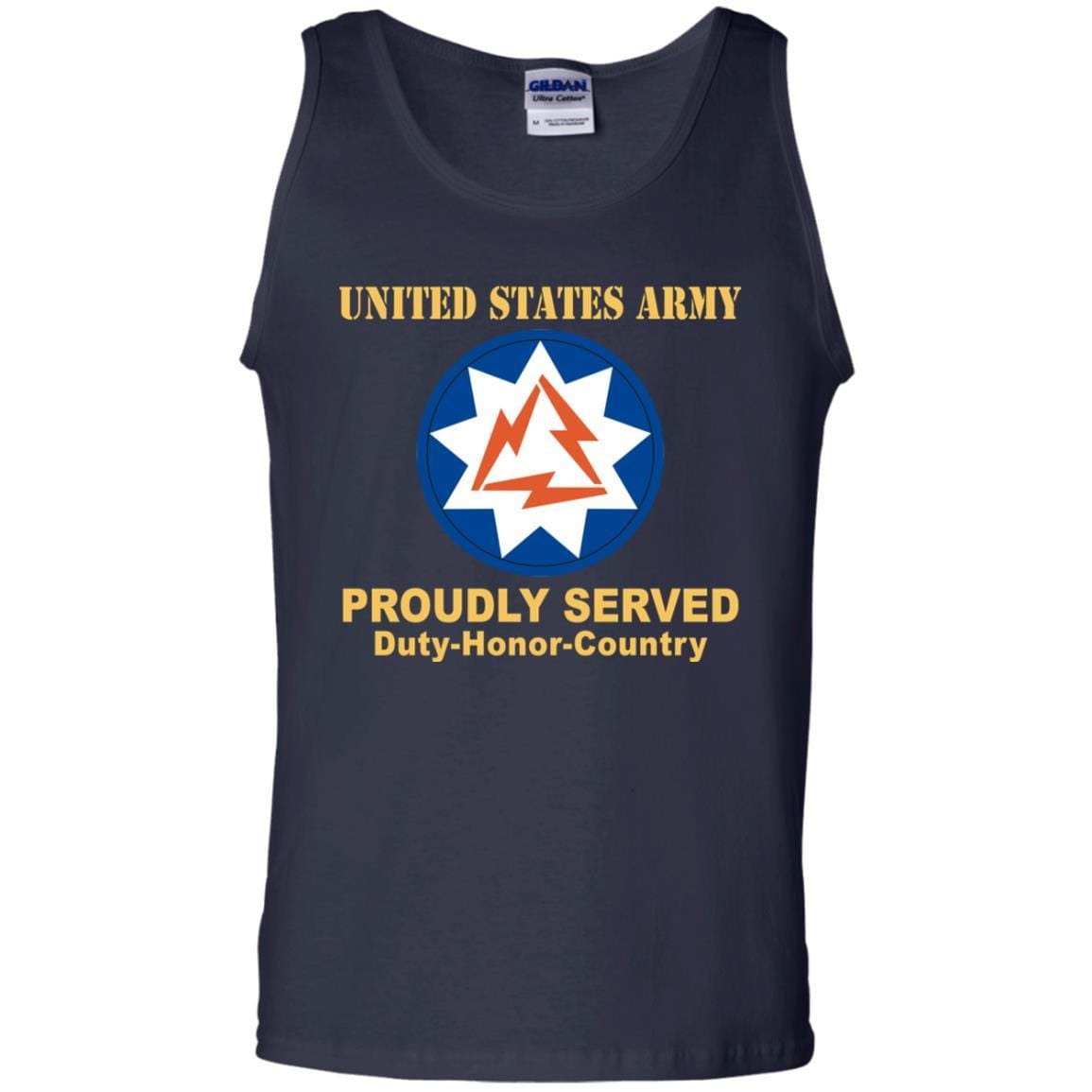 US ARMY 93RD SIGNAL BRIGADE - Proudly Served T-Shirt On Front For Men-TShirt-Army-Veterans Nation