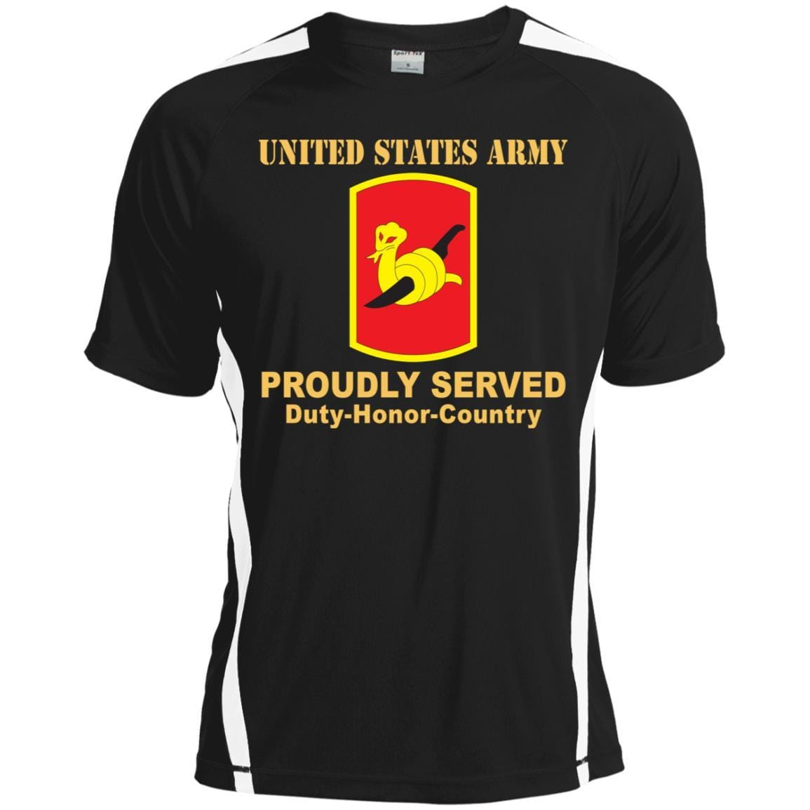 US ARMY 153RD FIELD ARTILLERY BRIGADE- Proudly Served T-Shirt On Front For Men-TShirt-Army-Veterans Nation